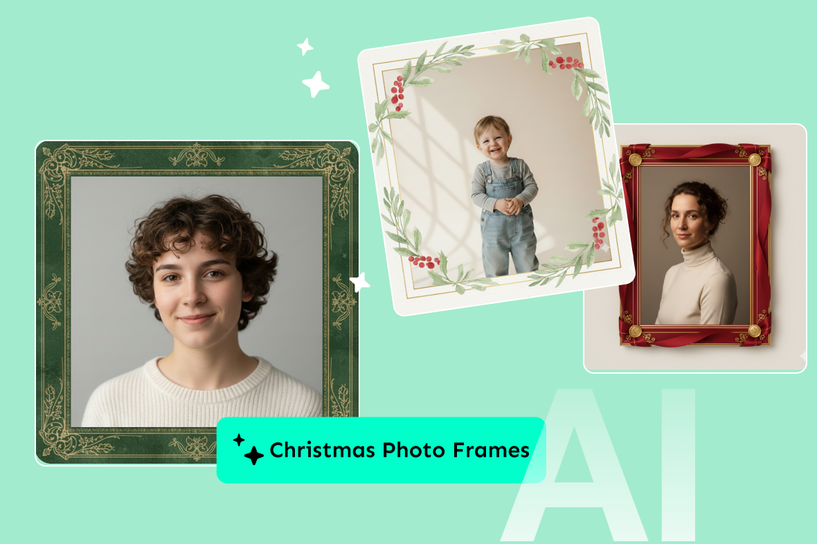 Design Christmas Photo Frames With AI Instantly