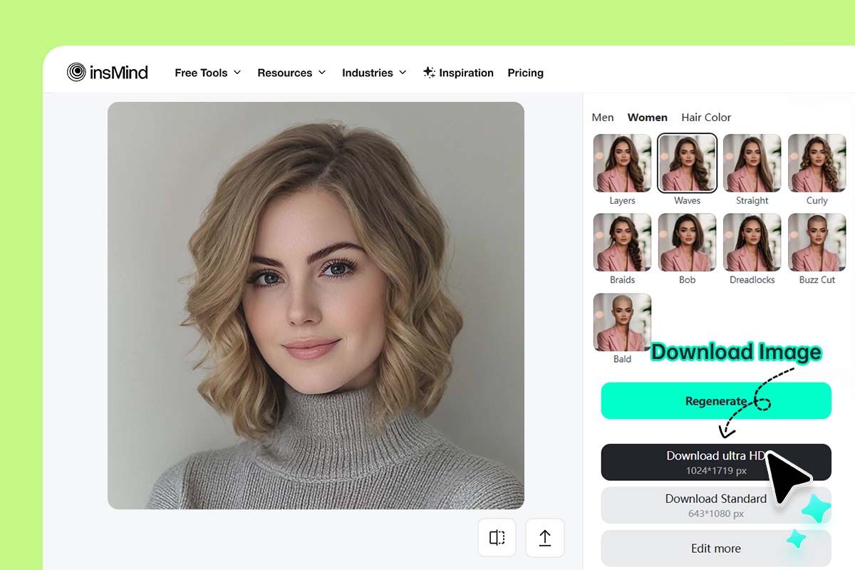 Generate Your Hairstyle