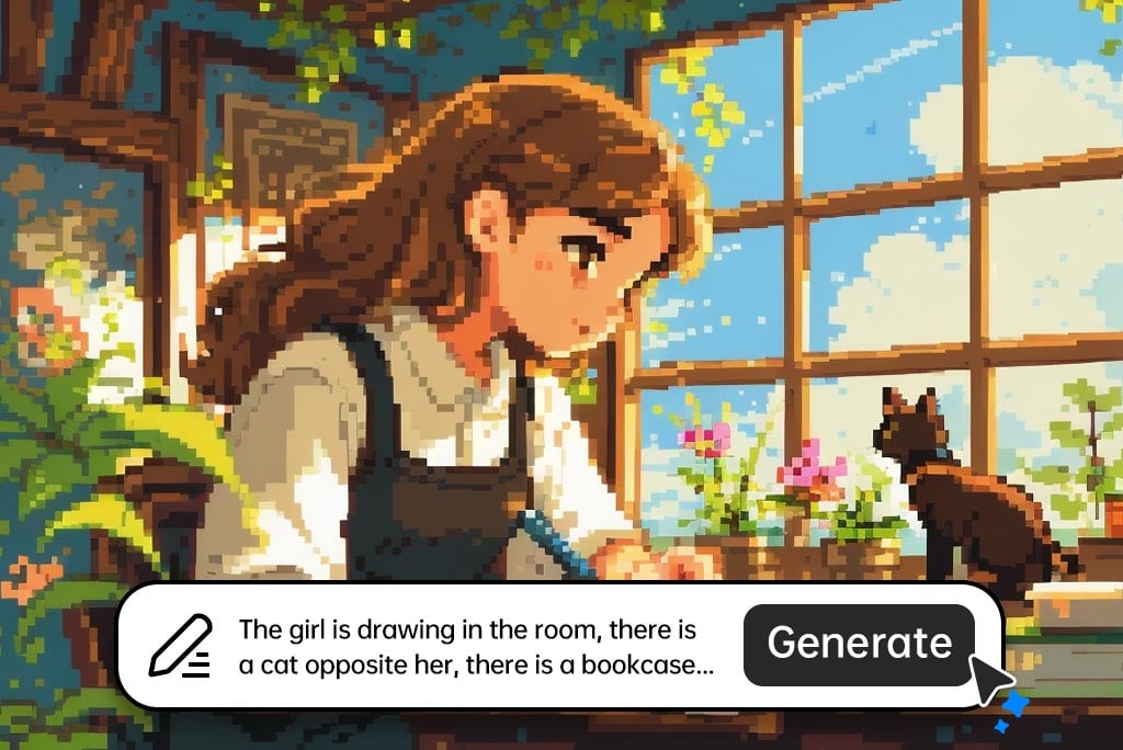 AI Pixel Art Generator: Turn Text or Your Photos into Pixel Art in Seconds