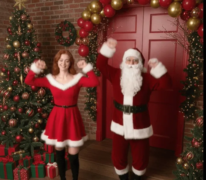 See your pet dancing with Santa in AI-generated holiday video renderings.