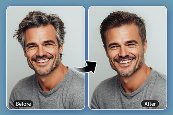 Experience a Crew Cut with AI – Virtual Hairstyle Simulator