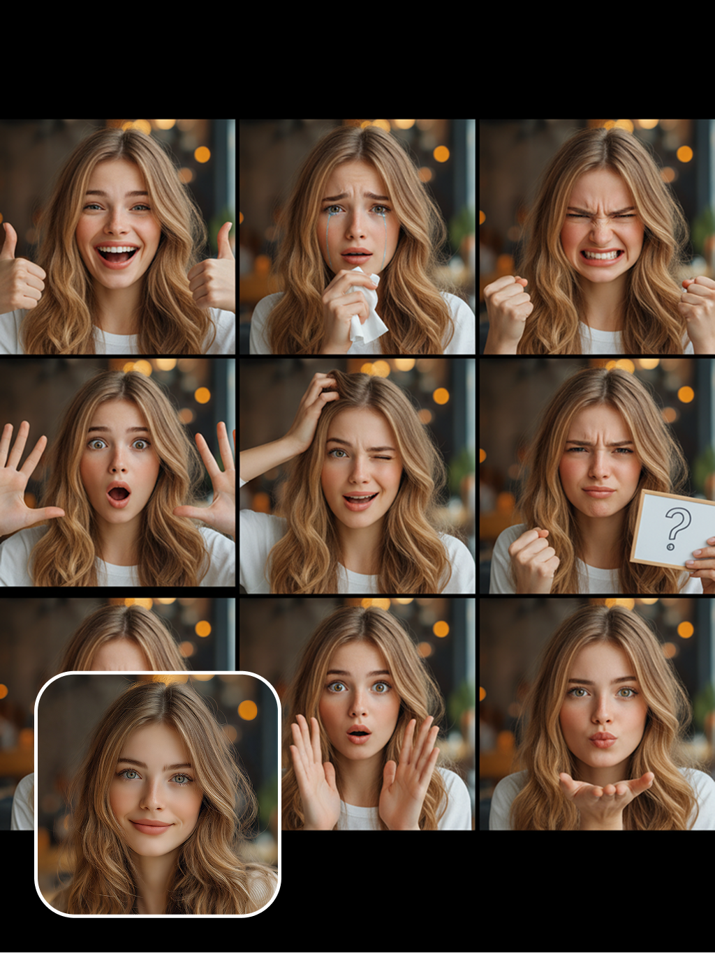 Selfie Sembilan Grid
